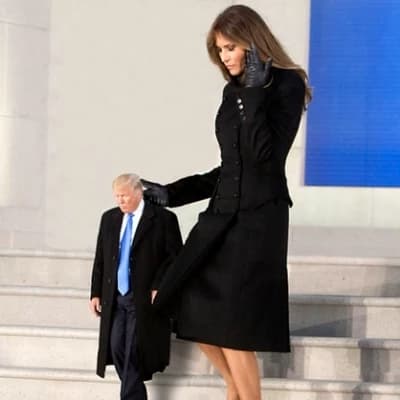 Melina Tramp and Donald Trump thumbnail