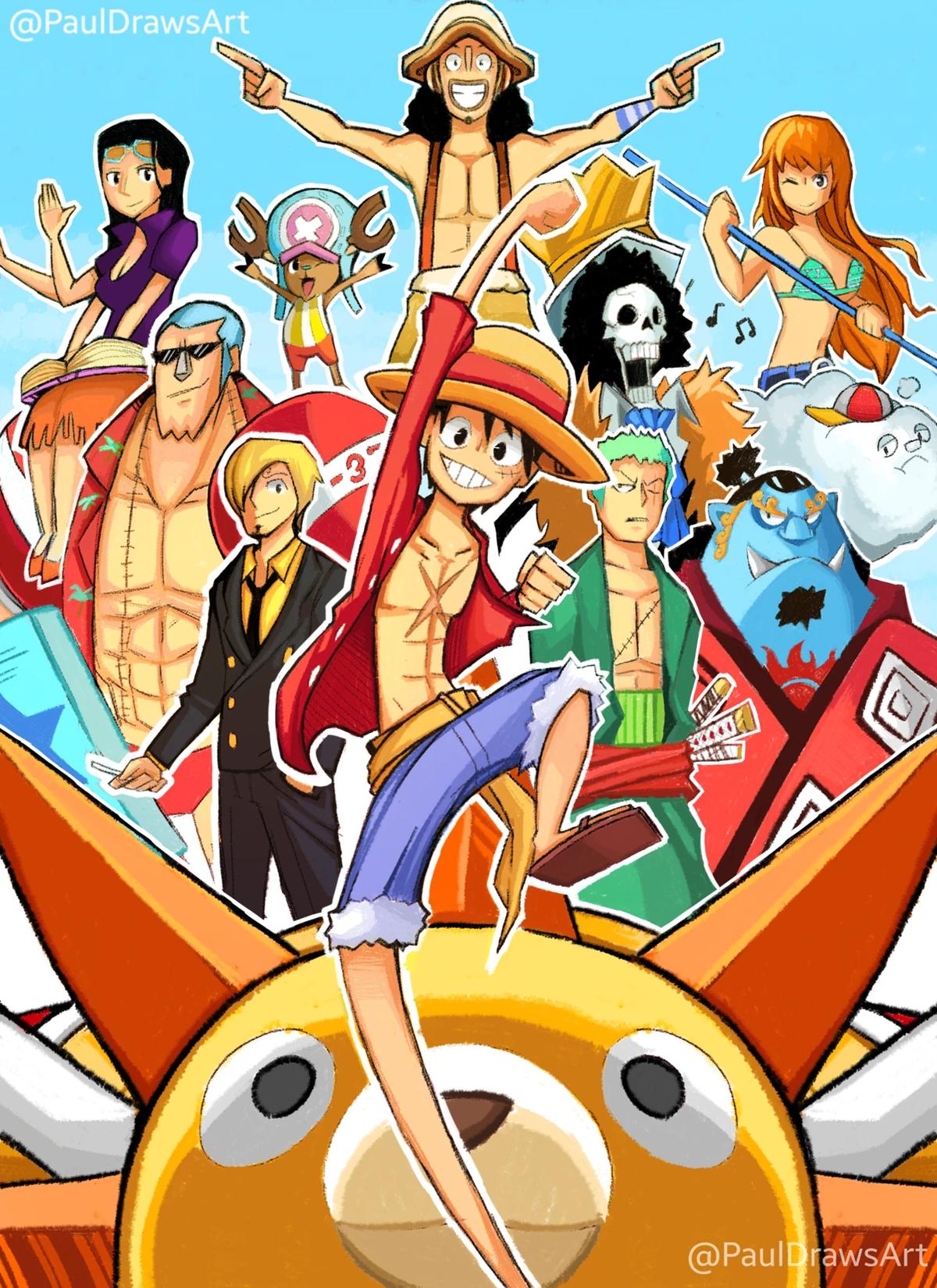 Strawhat Pirate crew thumbnail
