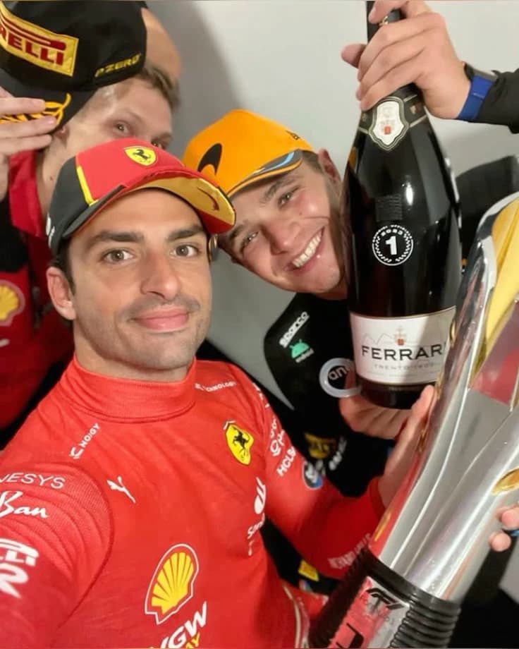 Carlos Sainz and Lando Norris thumbnail