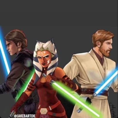 Anakin Skillwalker asoka tano obi wan thumbnail
