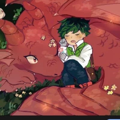 Dragon Kirishima (Eijiro Kirishima) x deku(user) thumbnail