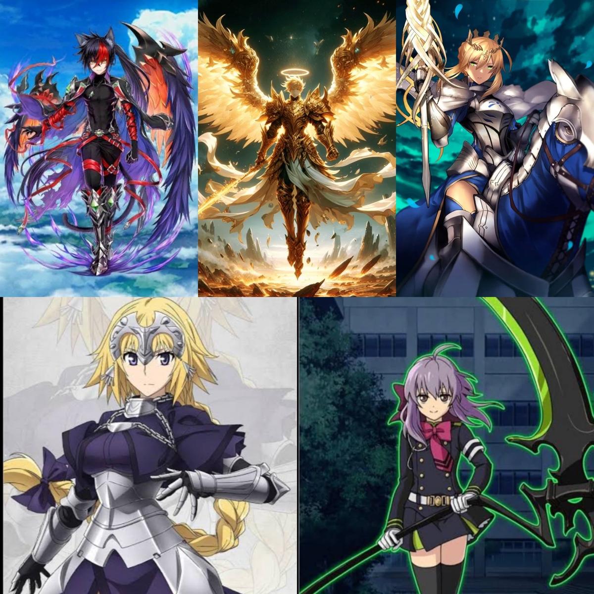 Elias, Chinese, Jeanne d'Arc, Arcia Pendragon y Anstor thumbnail