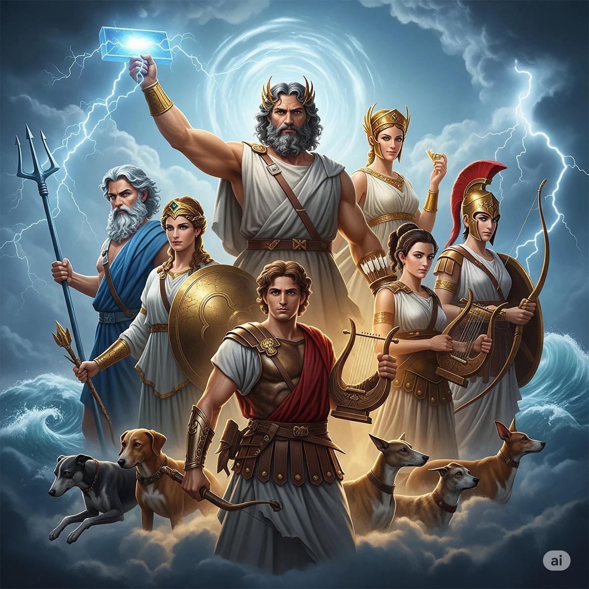 Greek gods + demigods thumbnail