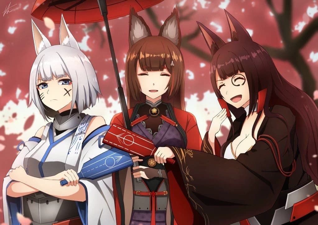 Akagi, Kaga, and Amagi thumbnail