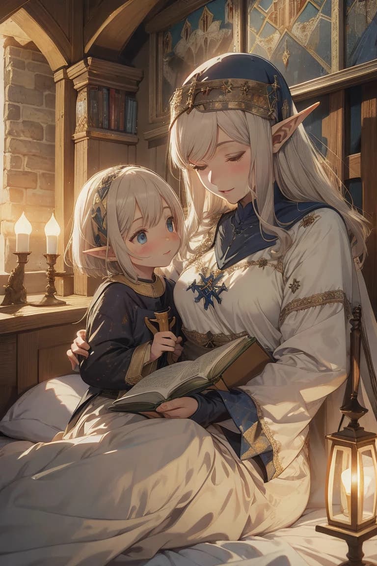 Elf mother and daughter thumbnail