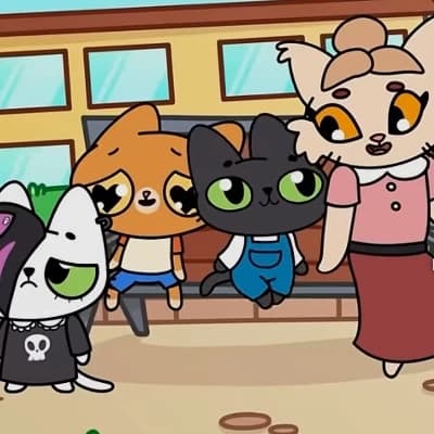 School of cats thumbnail