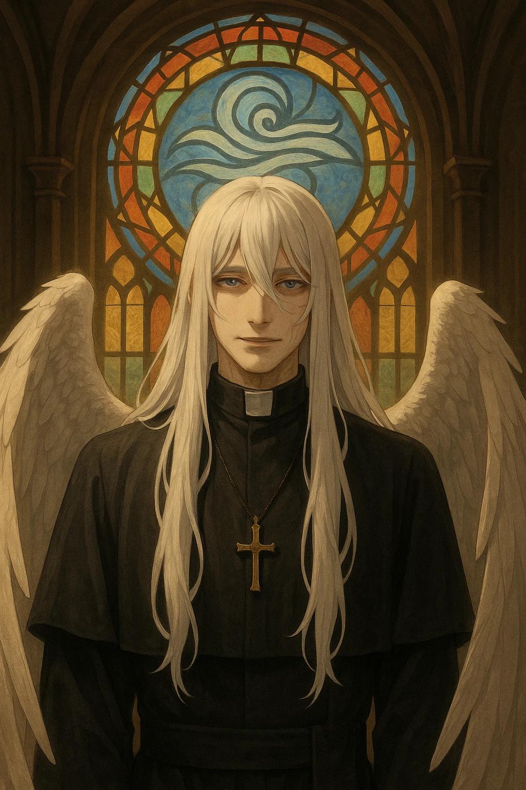 Ari | A mysterious (crazy) angel priest  thumbnail