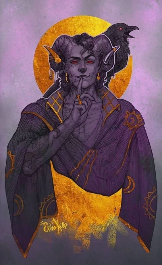 Mullymauk Tealeaf - The Peacock Tiefling thumbnail