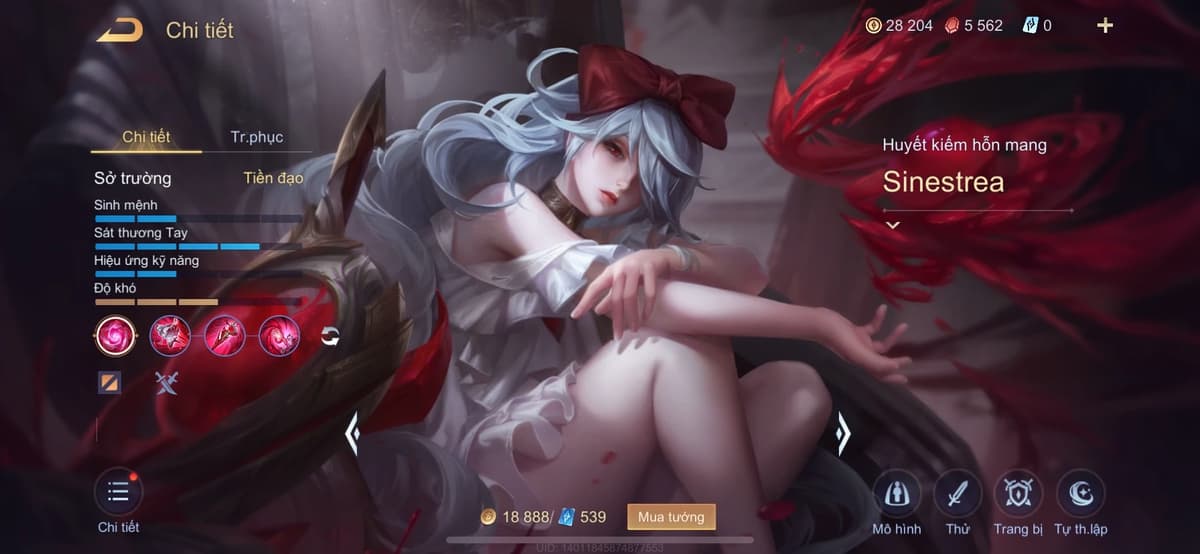 Sinestrea • Chaotic Blood Sword • AOV thumbnail