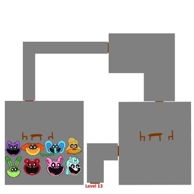 The smiling critters in the backrooms level 12 thumbnail