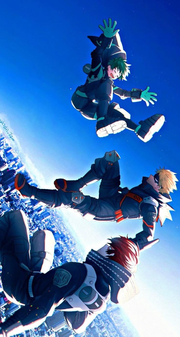 Bakugo, Todoroki e Izuku thumbnail