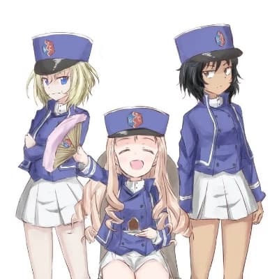 Marie, Oshida, and Andou thumbnail
