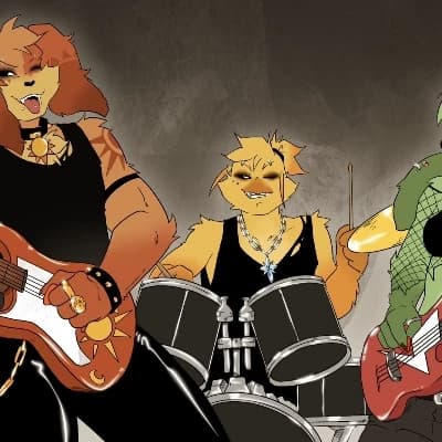 Rockstar Smiling Critters AU thumbnail