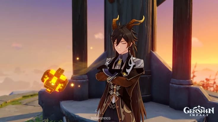 dragon zhongli  thumbnail