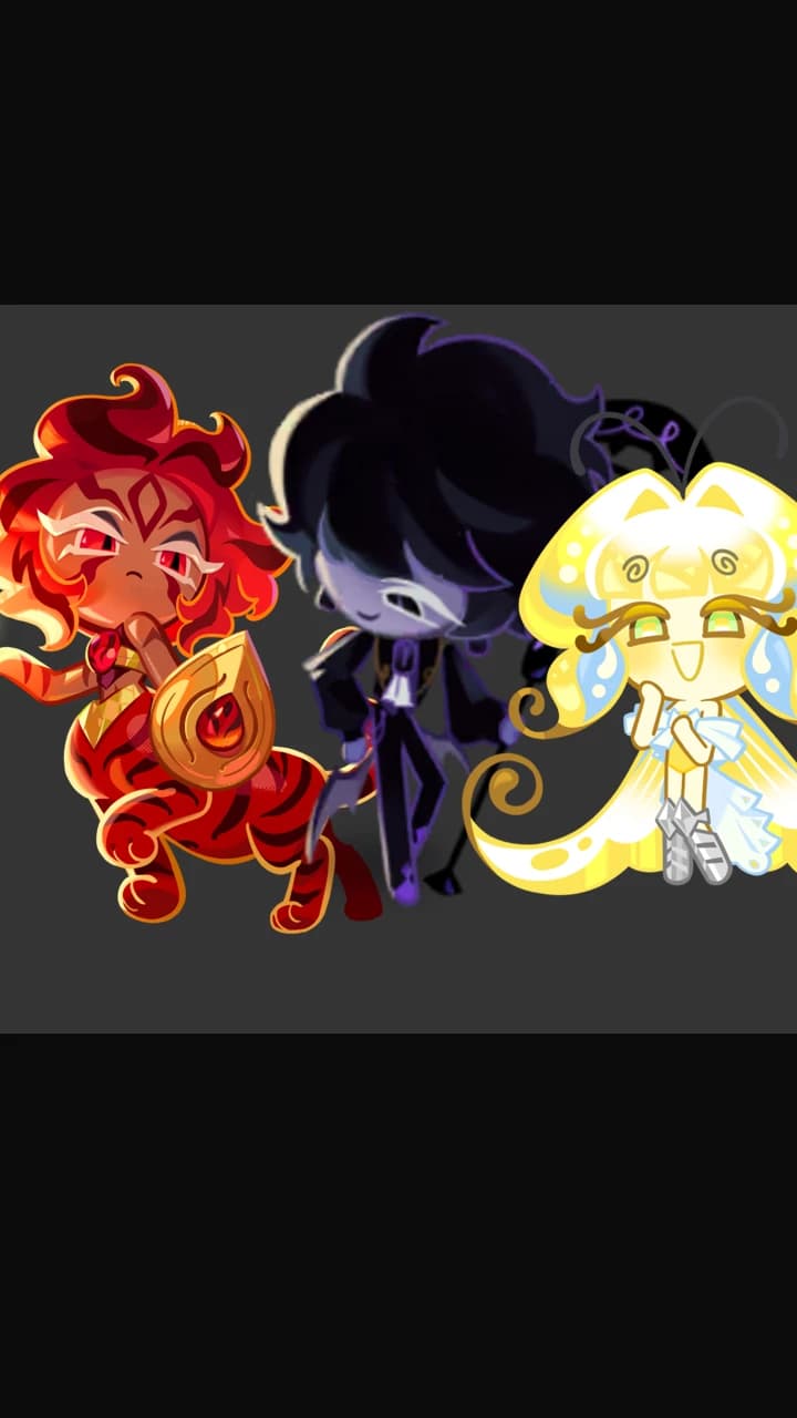Black Sapphire Cookie, Sugarfly Cookie, and Nutmeg Tiger Cookie  thumbnail