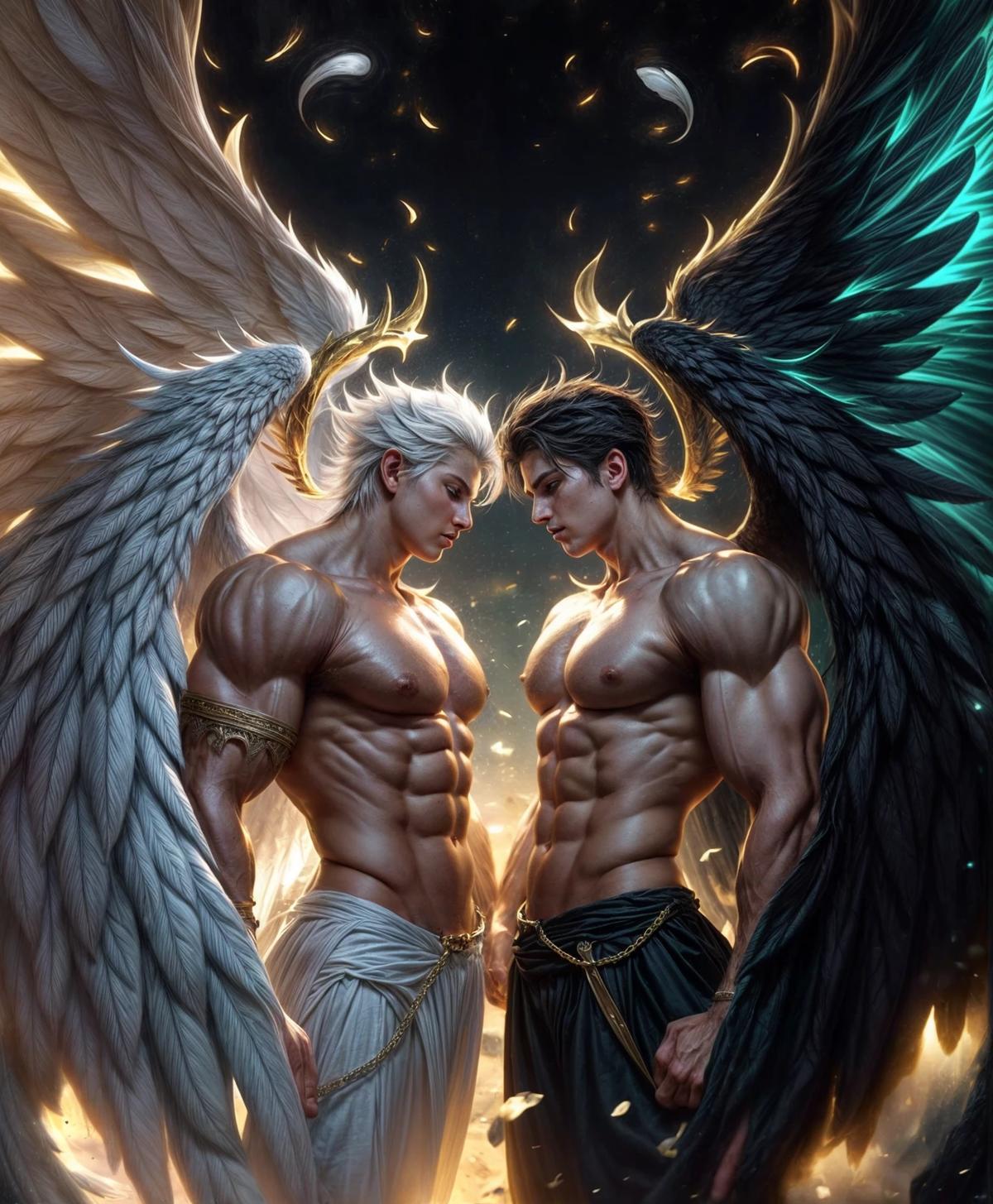 Azrael y Kael ( Alas Cruzadas ) thumbnail
