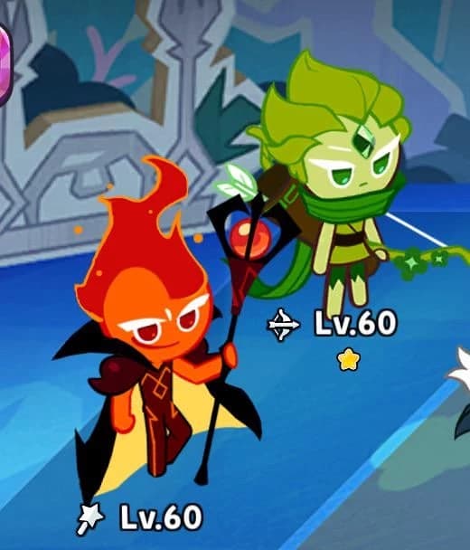 Wind Archer Cookie and Fire Spirit Cookie  thumbnail