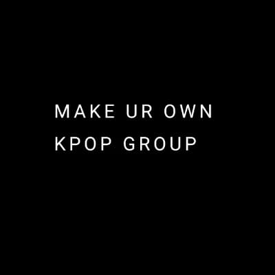 Make your own kpop group thumbnail