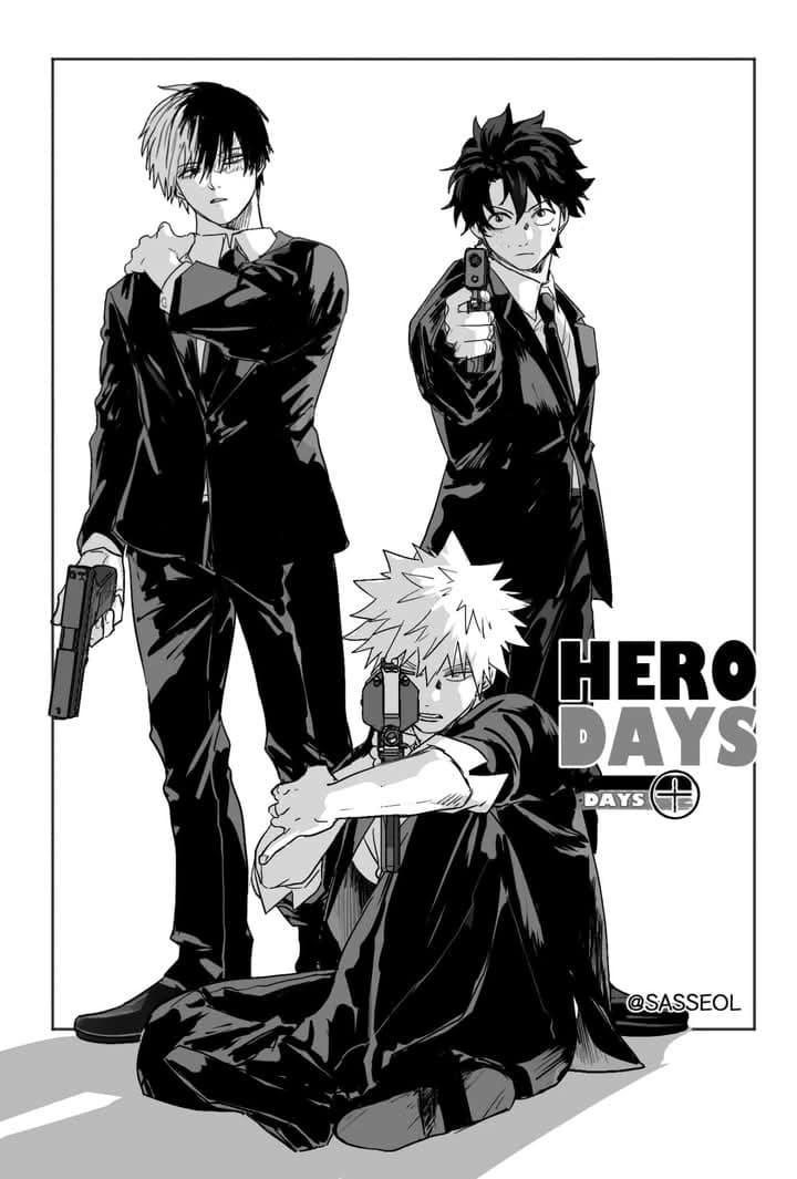 Katsuki Bakugo, Izuku Midoriya y Shoto Todoroki thumbnail