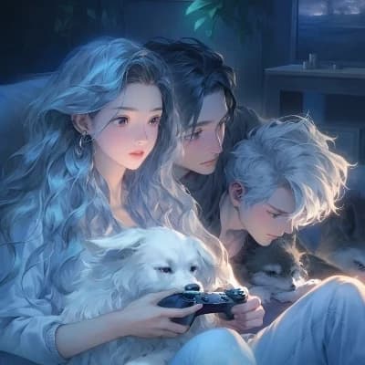 You, Kai and Cole, triplets werewolves snow leopards thumbnail