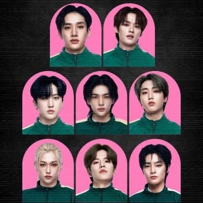 Hyunjin, Felix, Changbin, Jeangin, Seungmin, Seungmin, Lee Know, Han Jisung thumbnail