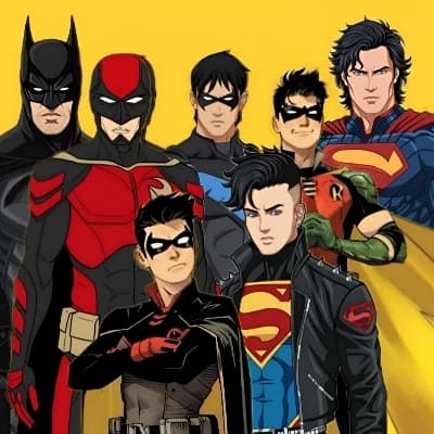 Batman and Superman family  thumbnail