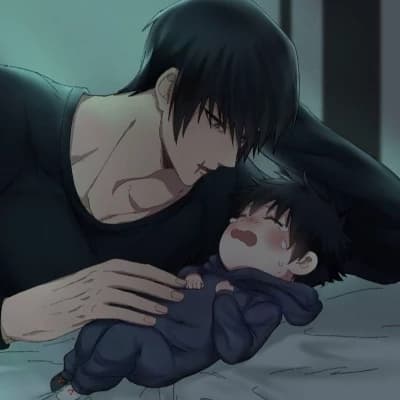 toji and his son Megumi thumbnail