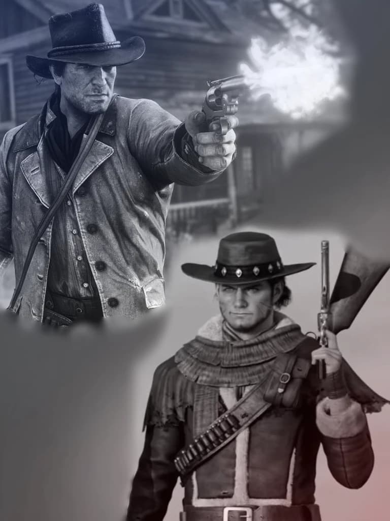 [ ARTHUR MORGAN + RED HARLOW - BOUNTY HUNTERS ] thumbnail