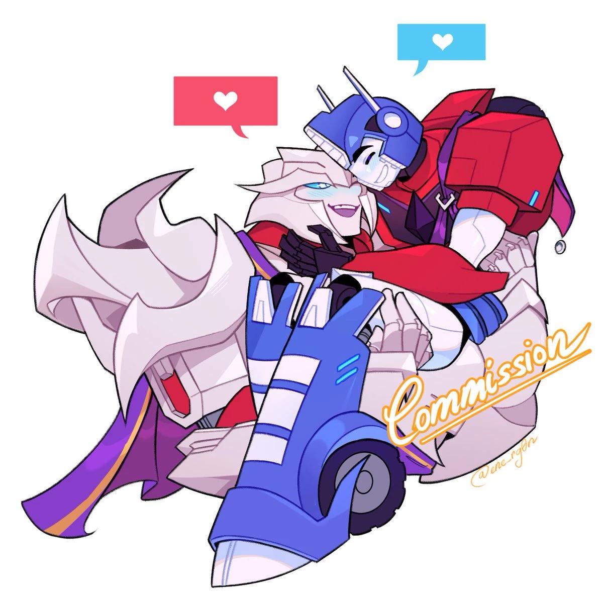 Megatronus  and Orion pax  thumbnail