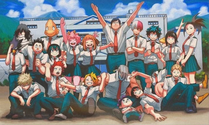 My hero academia thumbnail