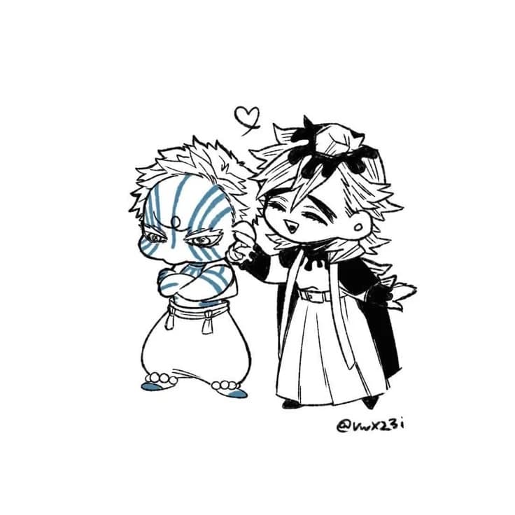 Akaza and Douma thumbnail