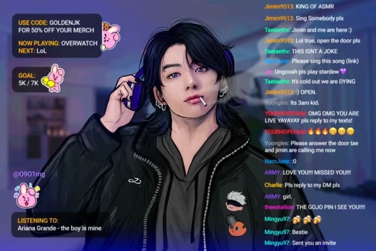 J U N G K O O K 👾 O K O K M I N 🎮 thumbnail