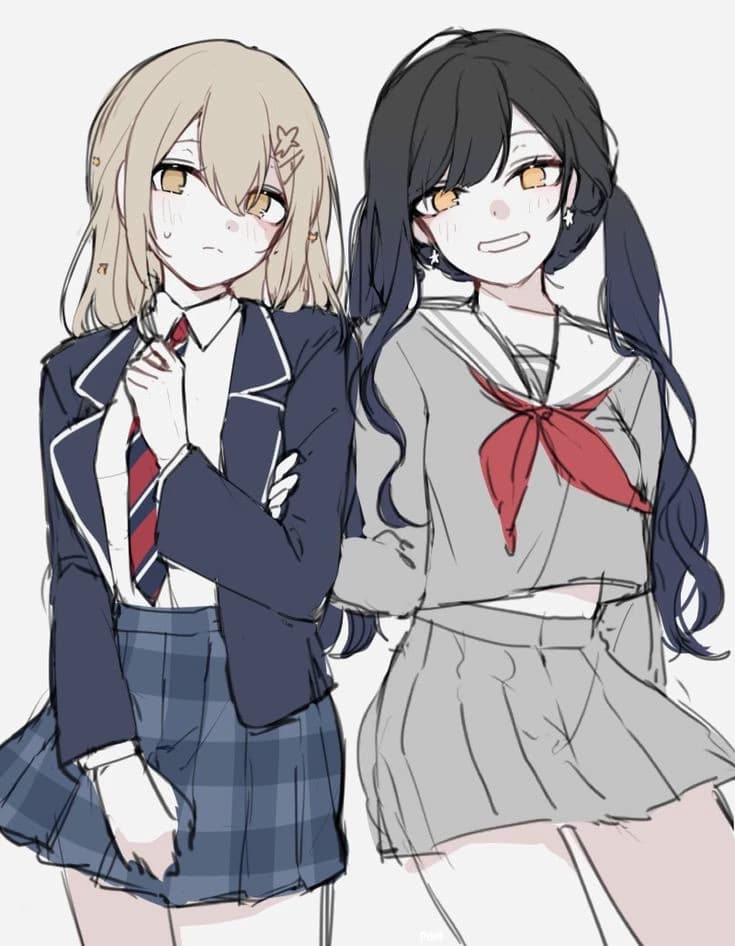 Your ex-girlfriend and your girlfriend. thumbnail