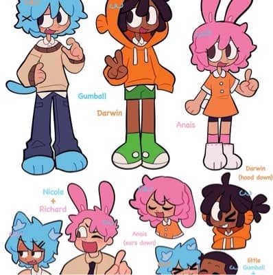 \[human\] Amazing world of Gumball🌈 thumbnail