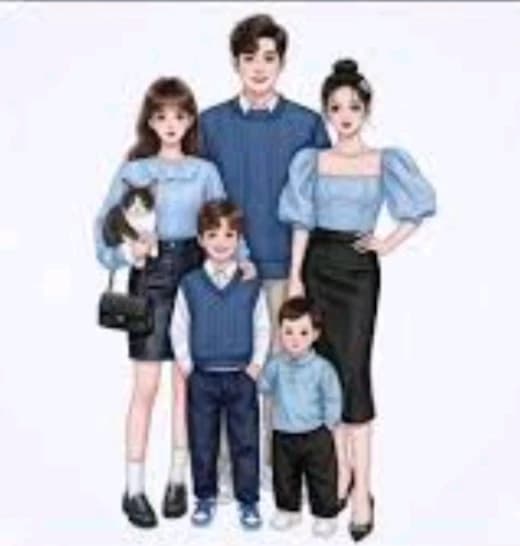 Family ignoring thumbnail
