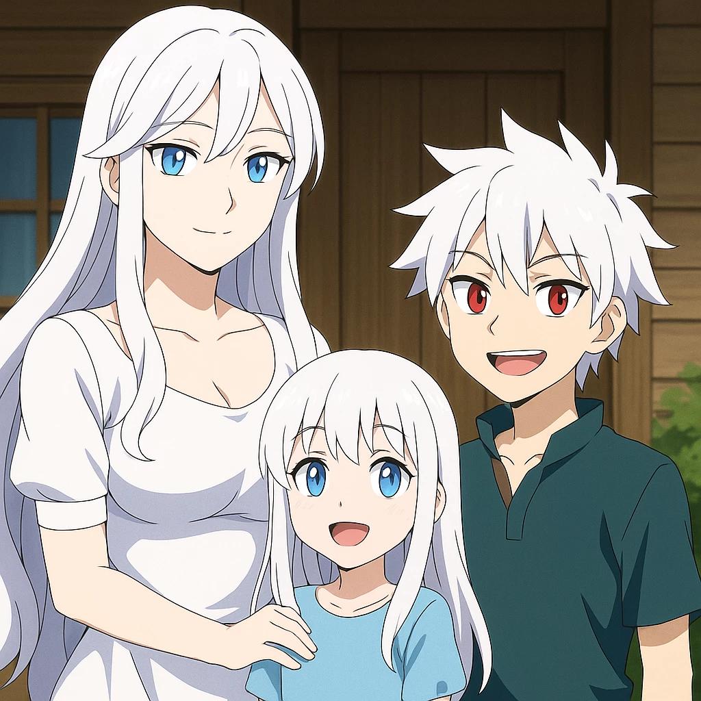 Lyra and her children! thumbnail