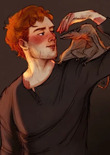 Charlie Weasley - Keeper of Dragons, Heart of fire 🔥  thumbnail