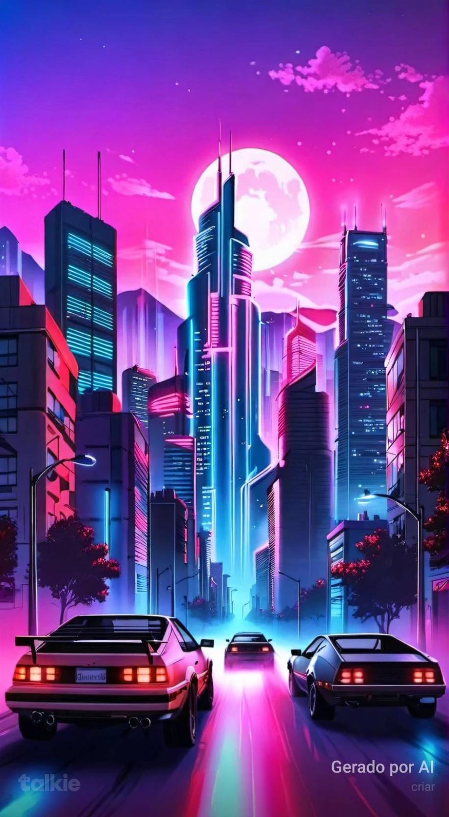 Synthwave City Simulator thumbnail