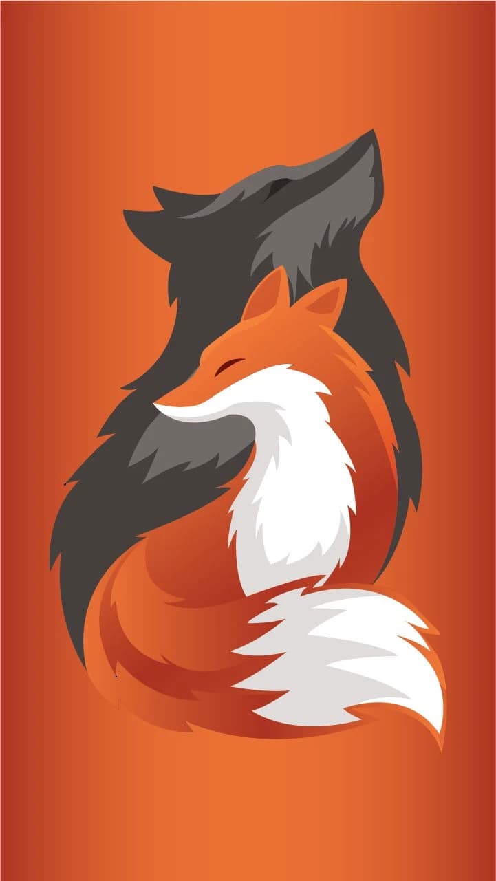 Fox and wolf <3 thumbnail