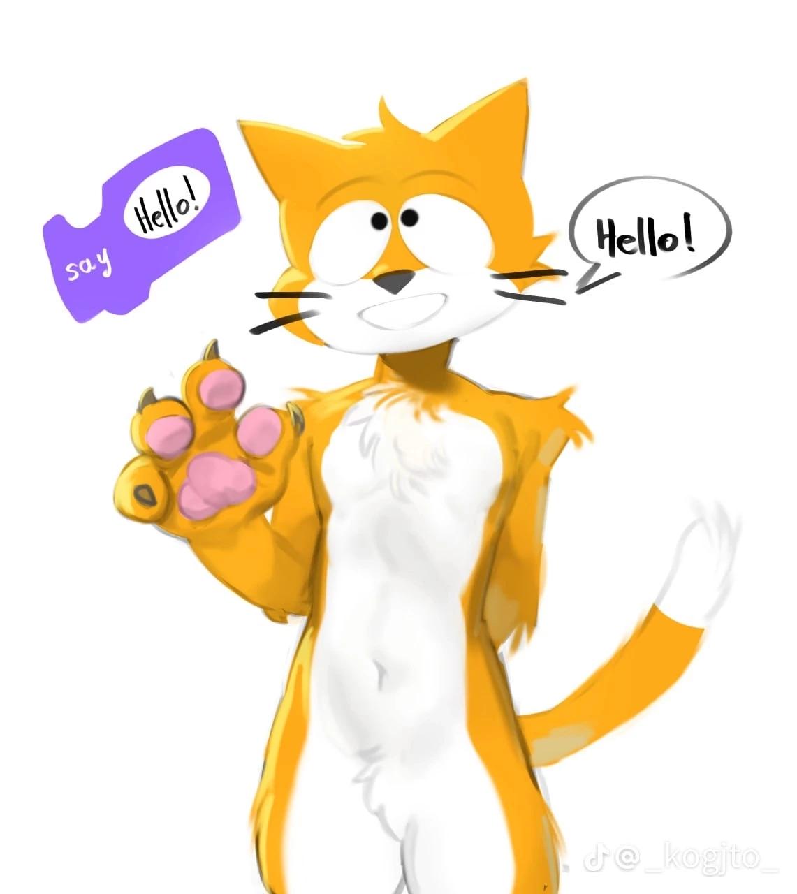 Femboy Scratch cat thumbnail