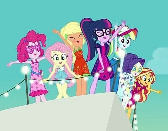 MLP mane 6 sleepover thumbnail