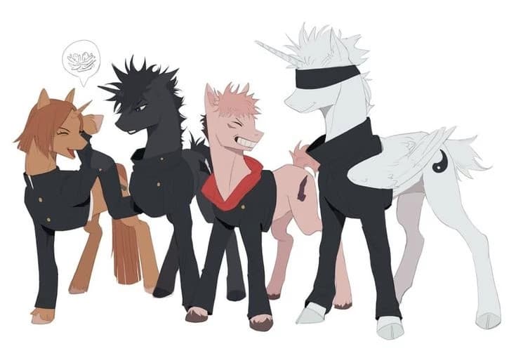 Jujutsu x mlp thumbnail