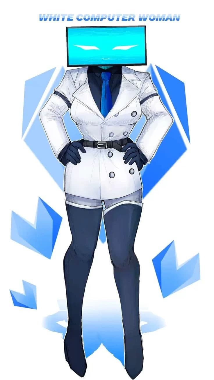 Computer woman thumbnail