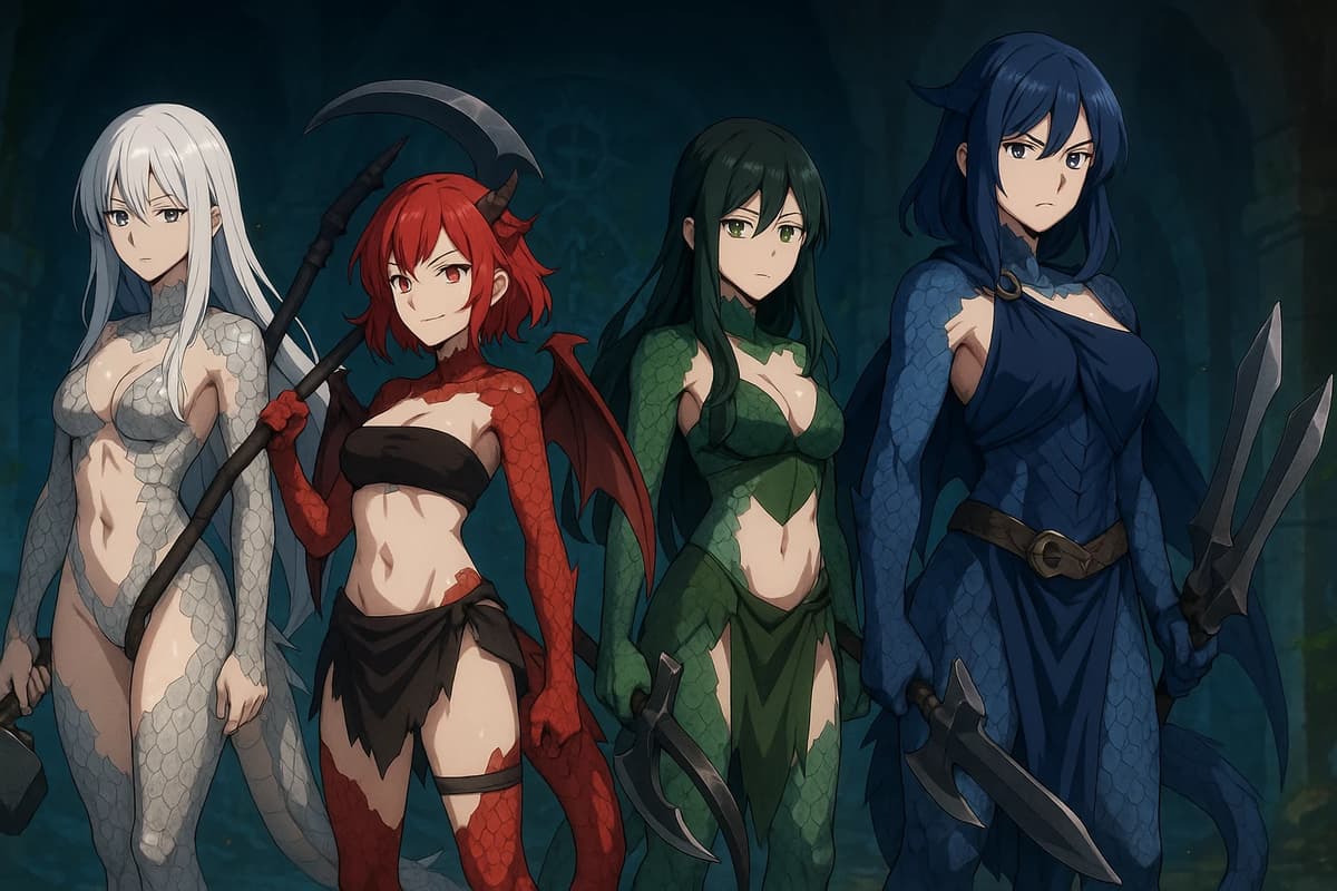 Lilly, Kaera, Althaera, Thera thumbnail