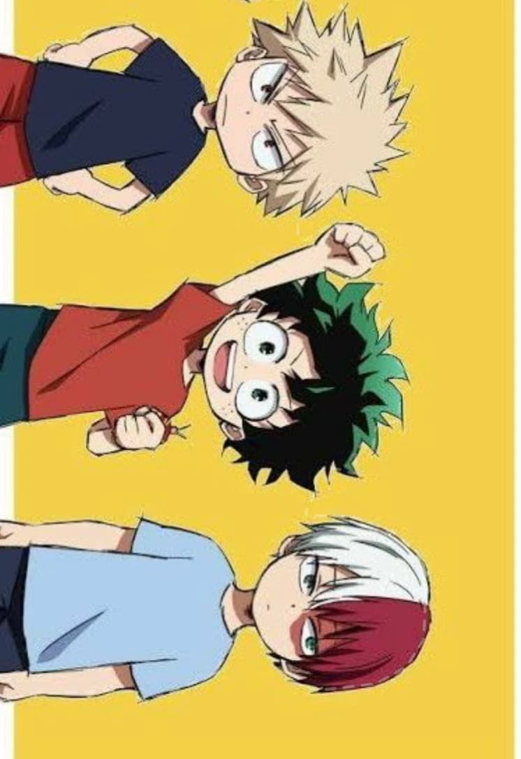 Todoroki, Bakugou e Midoriya thumbnail