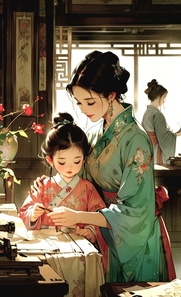 Luan Yi and Hua yi, your wife and daughter thumbnail