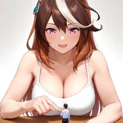 Pleasing the female giant thumbnail