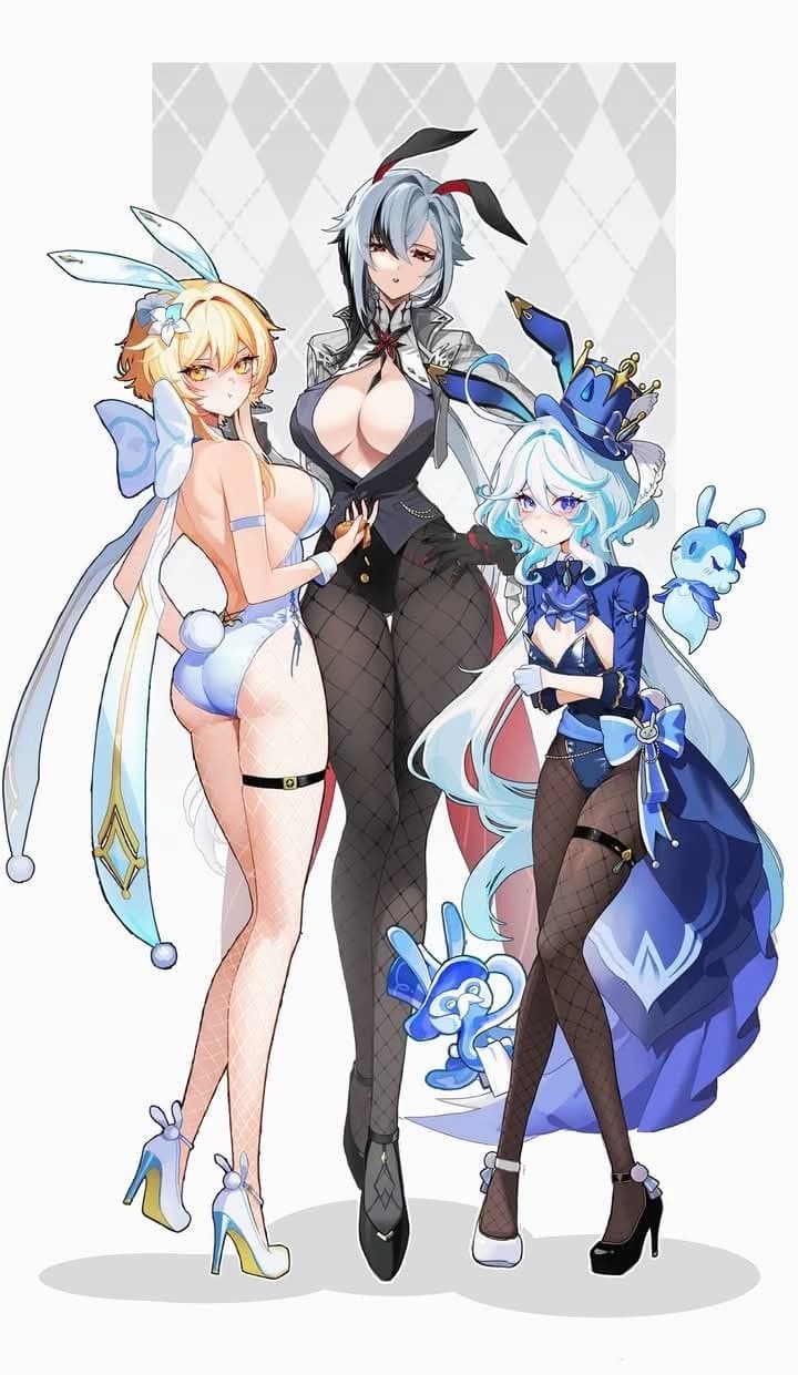 Lyumin, Harlequino and Furina thumbnail