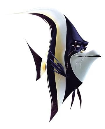 Gill: A Moorish idol fish, leader of the aquarium where Nemo is kept. thumbnail