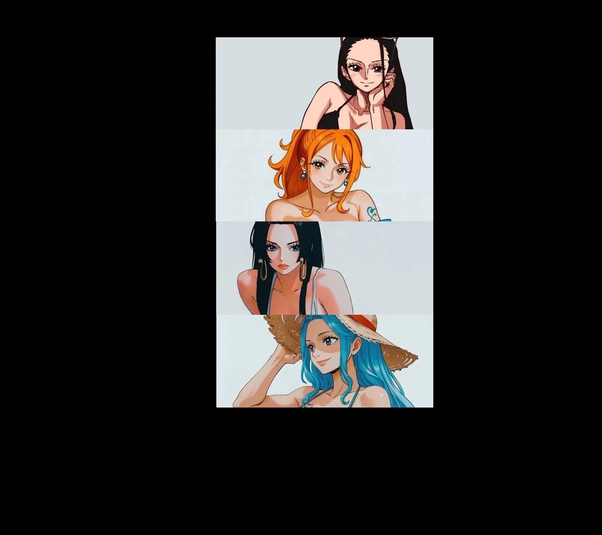 us, Robin, Boa Hancock y vivi thumbnail